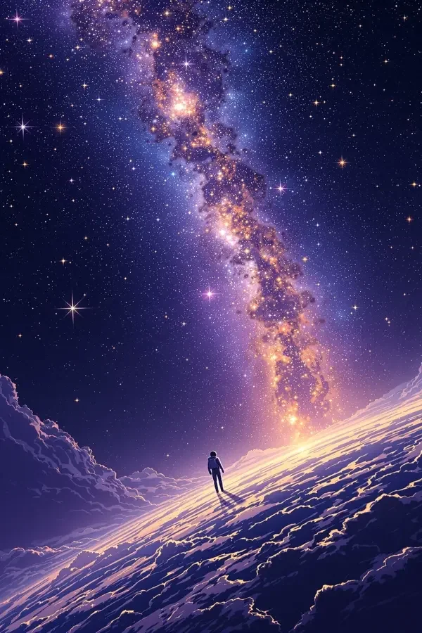 星辰尽头 动漫共和国 星辰尽头 - 剧场版科幻动画封面