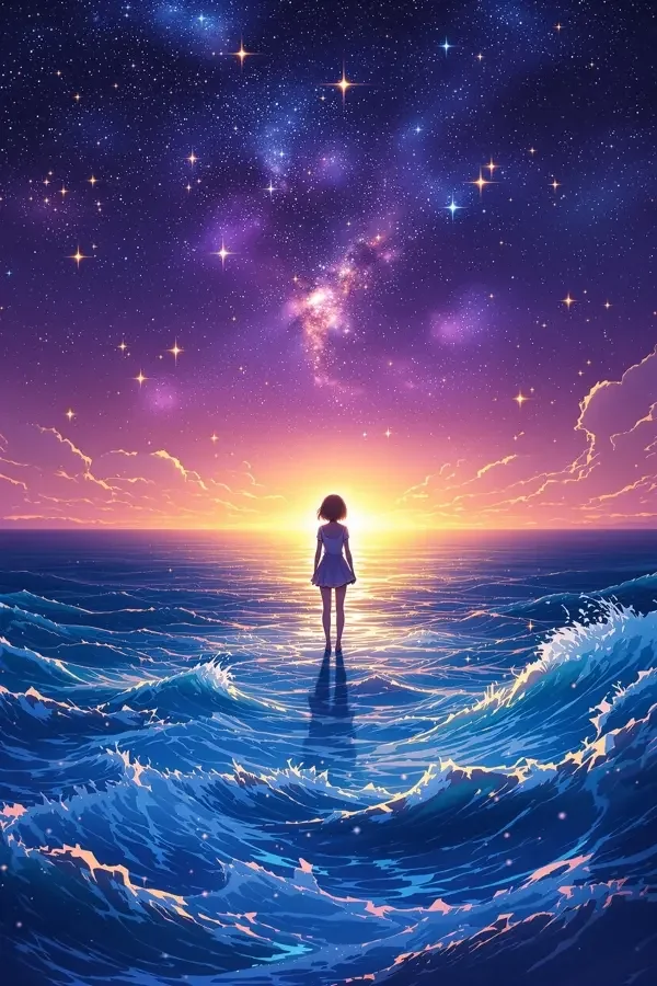 星海的尽头 - 剧场版治愈动画封面